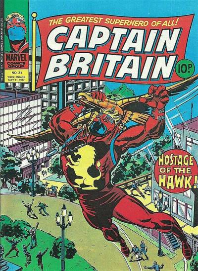 Captain Britain (1976)   n° 31 - Marvel Uk