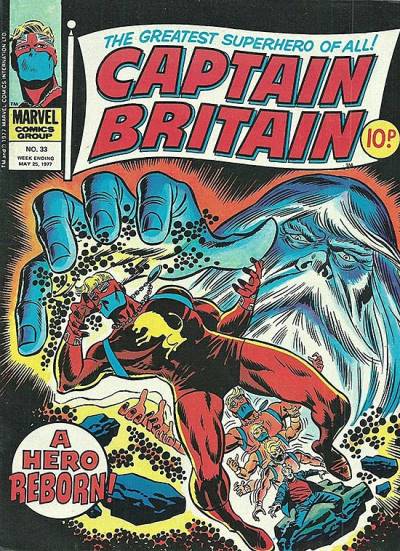 Captain Britain (1976)   n° 33 - Marvel Uk