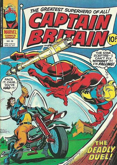 Captain Britain (1976)   n° 38 - Marvel Uk