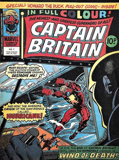 Captain Britain (1976)   n° 7 - Marvel Uk
