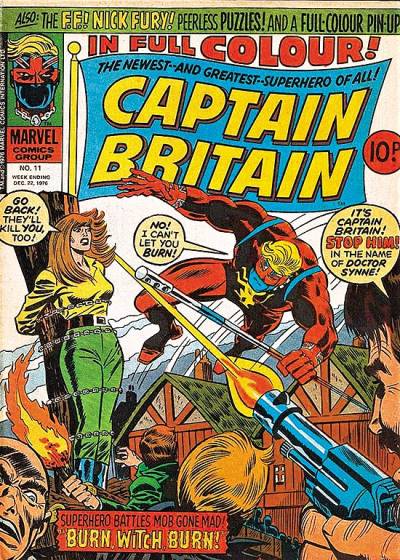 Captain Britain (1976)   n° 11 - Marvel Uk