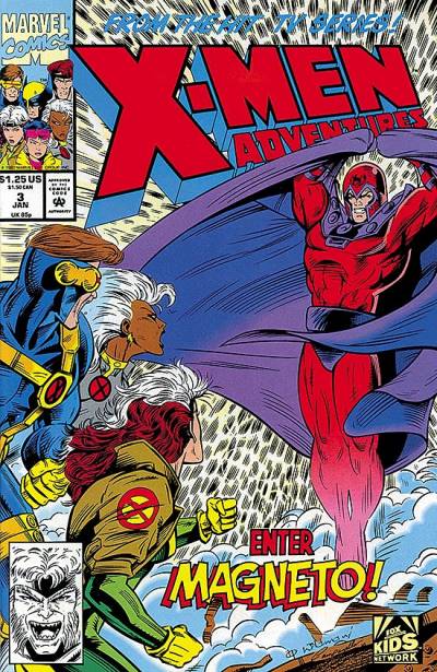 X-Men Adventures (1992)   n° 3 - Marvel Comics