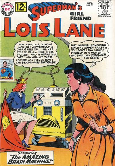 Superman's Girl Friend, Lois Lane (1958)   n° 35 - DC Comics