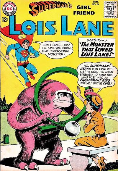 Superman's Girl Friend, Lois Lane (1958)   n° 54 - DC Comics