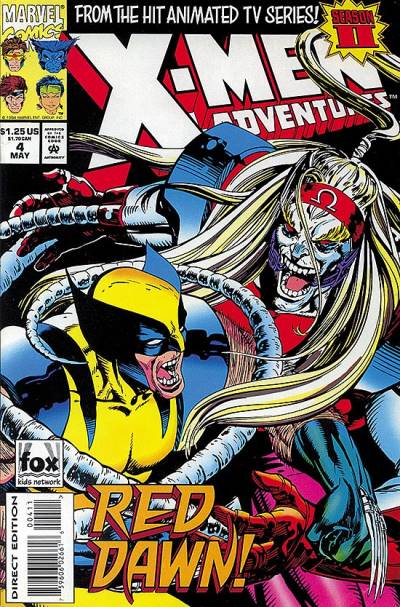 X-Men Adventures II (1994)   n° 4 - Marvel Comics