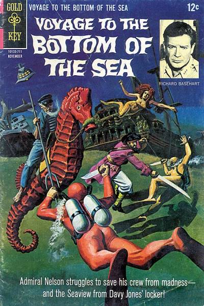 Voyage To The Bottom of The Sea (1964)   n° 10 - Gold Key