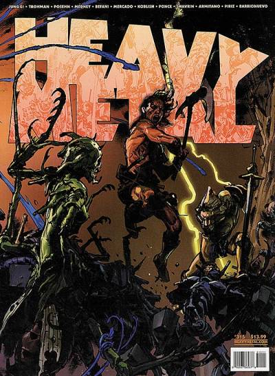 Heavy Metal (1992)   n° 315 - Metal Mammoth, Inc.
