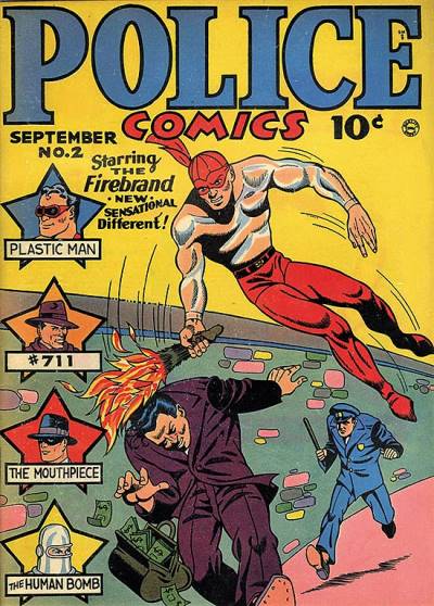 Police Comics (1941)   n° 2 - Quality Comics
