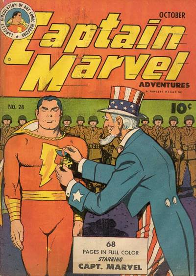 Captain Marvel Adventures (1941)   n° 28 - Fawcett