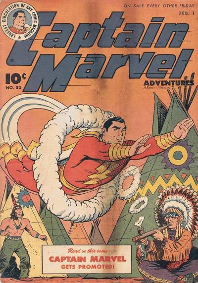 Captain Marvel Adventures (1941)   n° 53 - Fawcett