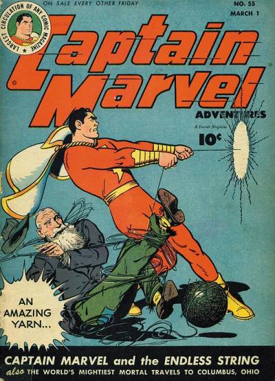 Captain Marvel Adventures (1941)   n° 55 - Fawcett