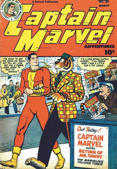 Captain Marvel Adventures (1941)   n° 82 - Fawcett