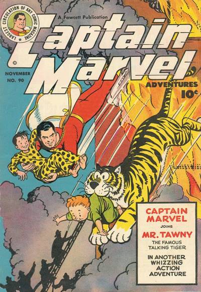 Captain Marvel Adventures (1941)   n° 90 - Fawcett