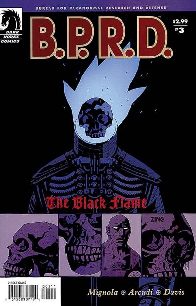 B.P.R.D.: The Black Flame (2005)   n° 3 - Dark Horse Comics