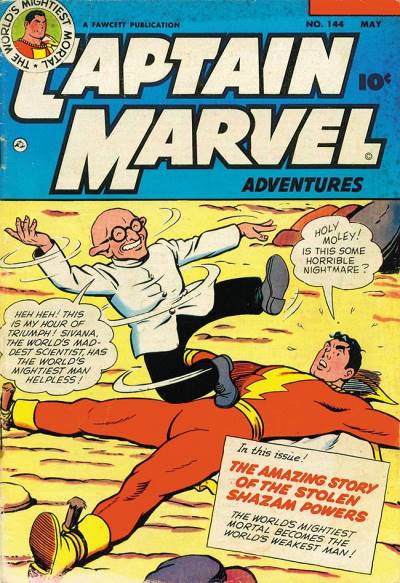 Captain Marvel Adventures (1941)   n° 144 - Fawcett