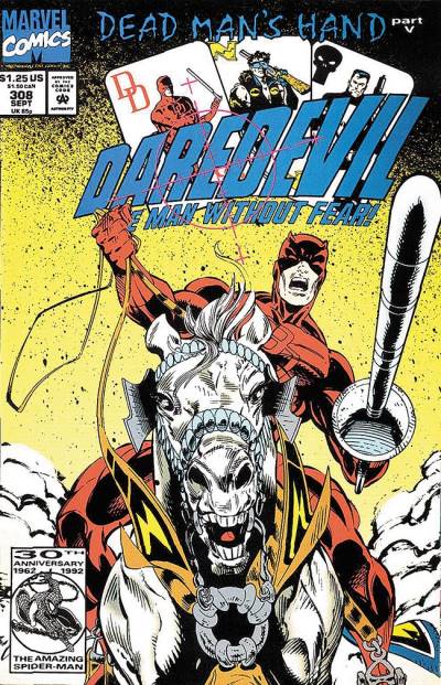 Daredevil (1964)   n° 308 - Marvel Comics