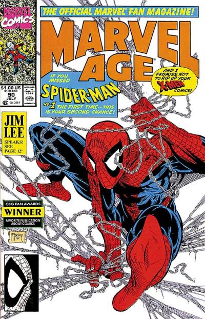Marvel Age (1983)   n° 90 - Marvel Comics