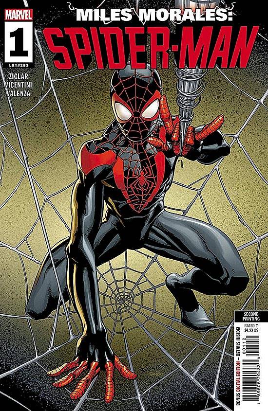 Marvel anuncia HQ e artbook de Spider-Man: Miles Morales