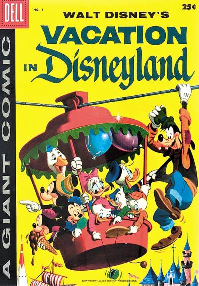 Walt Disney's Vacation In Disneyland (1958)   n° 1 - Dell
