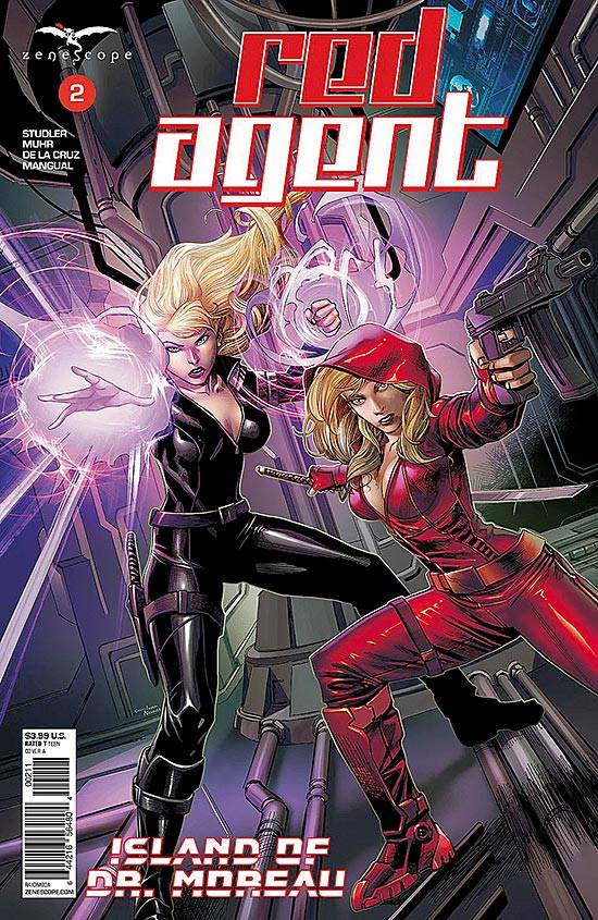 Red Agent Island of Dr. Moreau (2020) n° 2/Zenescope Entertainment