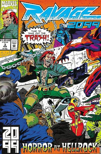 Ravage 2099 (1992)   n° 3 - Marvel Comics