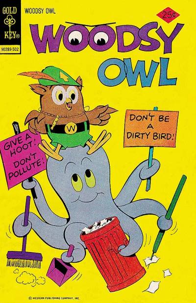 Woodsy Owl (1973)   n° 6 - Gold Key