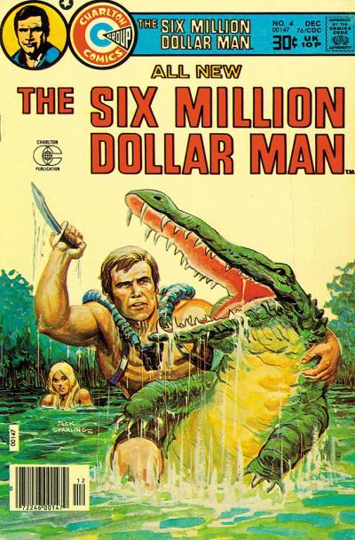 Six Million Dollar Man (1976)   n° 4 - Charlton Comics