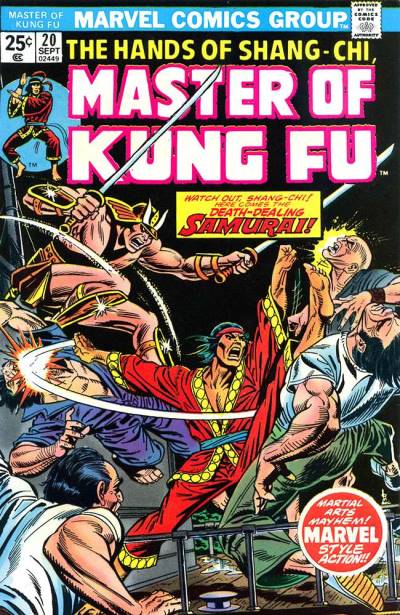 Master of Kung Fu (1974)   n° 20 - Marvel Comics