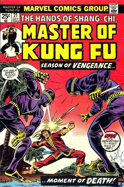 Master of Kung Fu (1974)   n° 21 - Marvel Comics