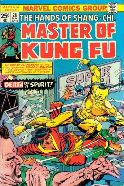 Master of Kung Fu (1974)   n° 28 - Marvel Comics