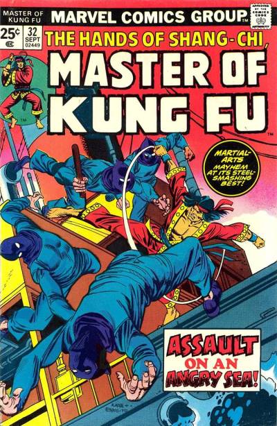 Master of Kung Fu (1974)   n° 32 - Marvel Comics
