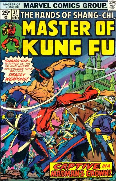 Master of Kung Fu (1974)   n° 34 - Marvel Comics