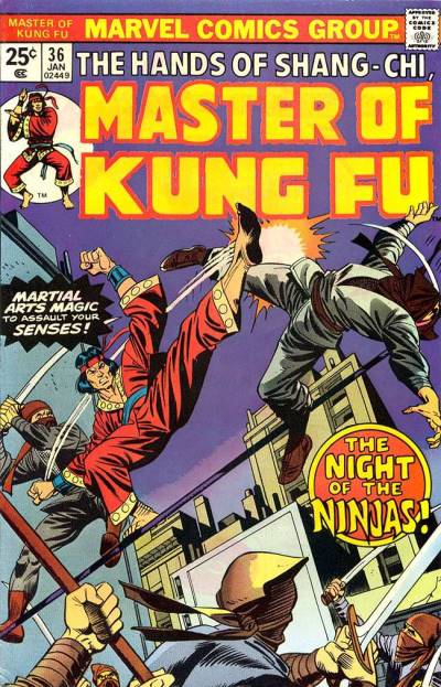 Master of Kung Fu (1974)   n° 36 - Marvel Comics