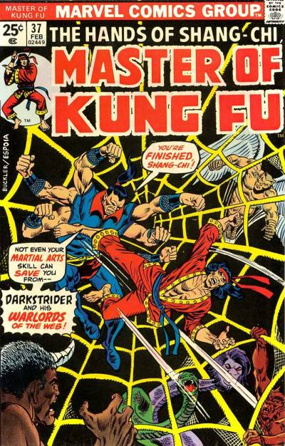 Master of Kung Fu (1974)   n° 37 - Marvel Comics