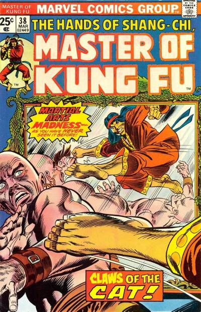 Master of Kung Fu (1974)   n° 38 - Marvel Comics