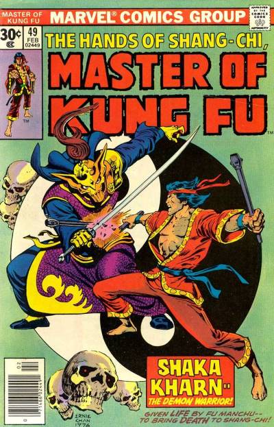 Master of Kung Fu (1974)   n° 49 - Marvel Comics