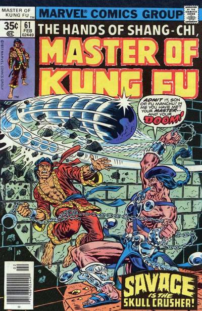 Master of Kung Fu (1974)   n° 61 - Marvel Comics