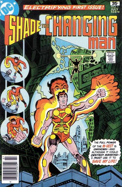Shade, The Changing Man (1977)   n° 1 - DC Comics