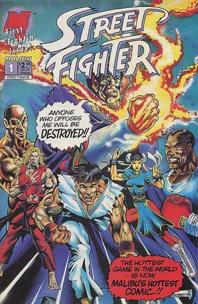Street Fighter (1993)   n° 1 - Malibu Comics