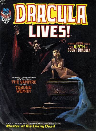 Dracula Lives! (1973)   n° 2 - Curtis Magazines (Marvel Comics)