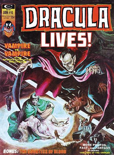 Dracula Lives! (1973)   n° 4 - Curtis Magazines (Marvel Comics)