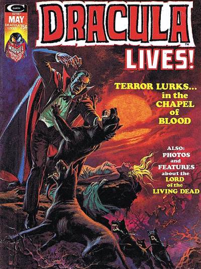 Dracula Lives! (1973)   n° 6 - Curtis Magazines (Marvel Comics)