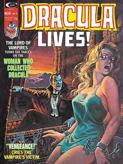 Dracula Lives! (1973)   n° 9 - Curtis Magazines (Marvel Comics)