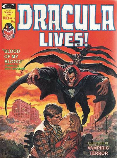 Dracula Lives! (1973)   n° 13 - Curtis Magazines (Marvel Comics)