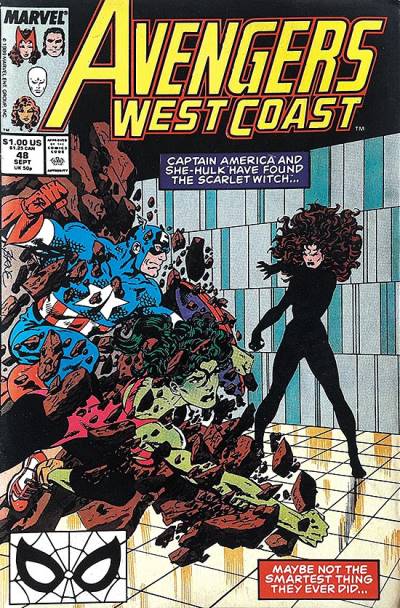 West Coast Avengers, The (1985)   n° 48 - Marvel Comics