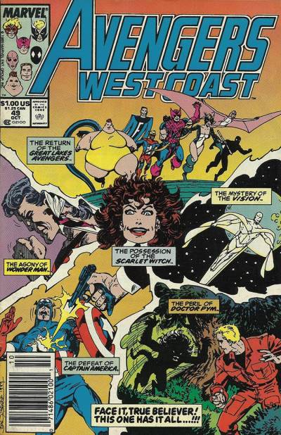 West Coast Avengers, The (1985)   n° 49 - Marvel Comics