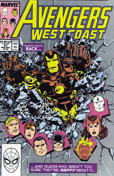 West Coast Avengers, The (1985)   n° 51 - Marvel Comics