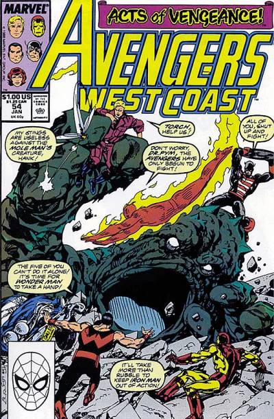 West Coast Avengers, The (1985)   n° 54 - Marvel Comics