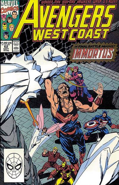 West Coast Avengers, The (1985)   n° 62 - Marvel Comics