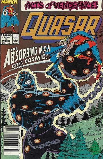 Quasar (1989)   n° 5 - Marvel Comics
